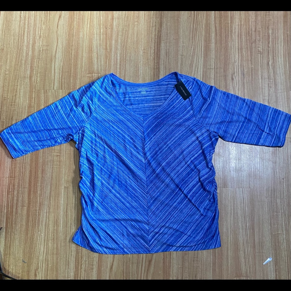 Women’s Lane Bryant Blue Blouse (Plus Size 22/24)